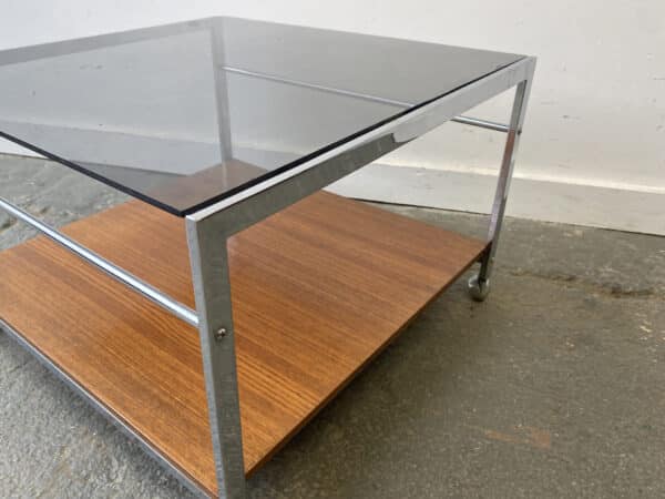 1960’s Mid-Century modern coffee table for MDA by Howard Miller - Image 8