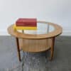 Mid-Century Modern circular coffee table by Schreiber - Image 5