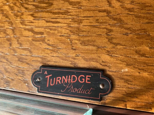 Mid-Century  1950s bookcase with glass doors by Turnidge - Image 6