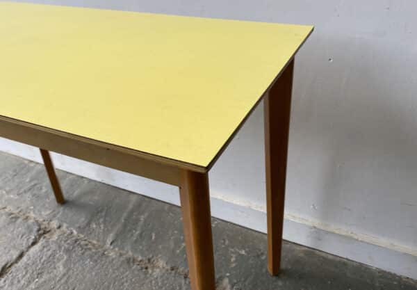 Mid-Century vintage Formica kitchen dining table - Image 8