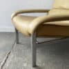 Mid-Century modern ‘Pieff’ leather ‘Gamma’ lounge chair by Tim Bates - Image 5