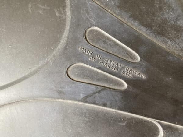 Mid-Century modern ‘Pieff’ leather ‘Gamma’ lounge chair by Tim Bates - Image 9