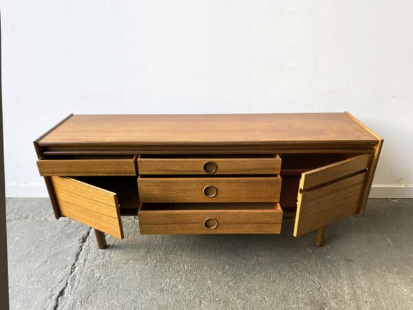 1960’s Mid-Century modern teak sideboard by Avalon - Image 5