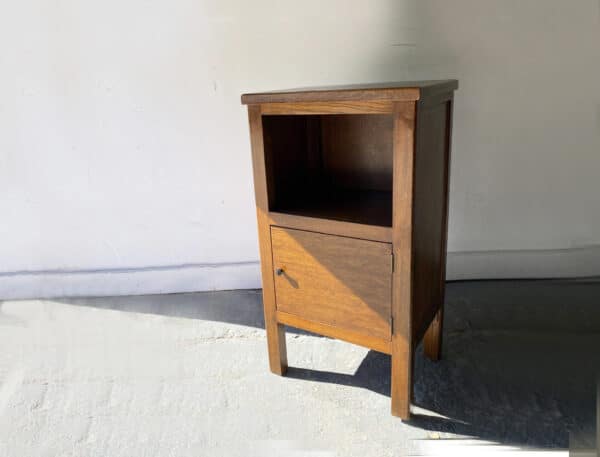 1930’s vintage mid century bedside cabinet - Image 3