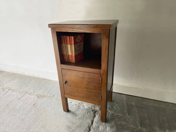 1930’s vintage mid century bedside cabinet - Image 6