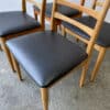 Set of 4 Mid-Century 1970’s dining chairs by Schreiber Furniture - Image 2