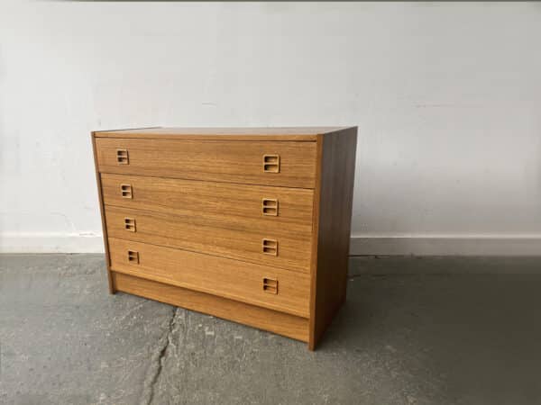 Mid-Century Modern Teak Chest of Drawers by Sejling Skabe, Denmark, 1960s - Image 2