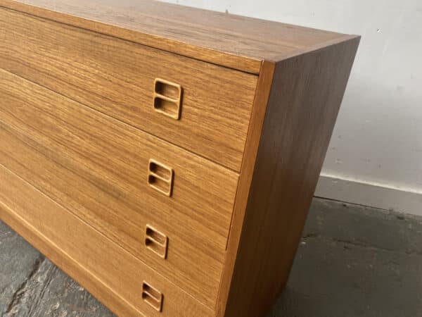 Mid-Century Modern Teak Chest of Drawers by Sejling Skabe, Denmark, 1960s - Image 6