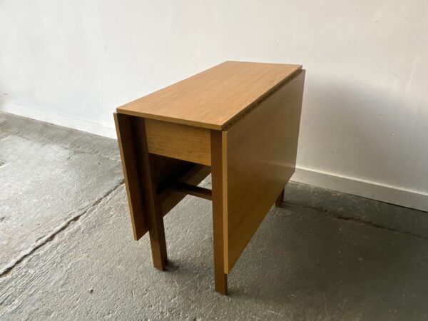 Mid-Century 1960s retro vintage large drop leaf table - Image 5