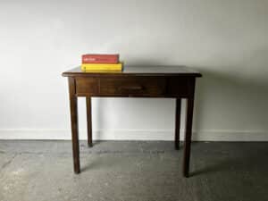 Vintage ‘Abbess’ Oak Office Desk Writing Table Single Drawer Mid Century 1950s-60s